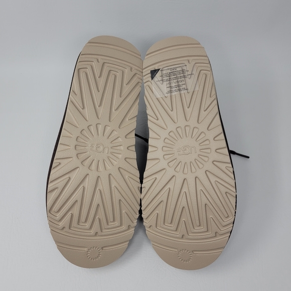 UGG Neumel Shaggy Suede Chukka Winter Boots Brown 1158219 Men's Size 8 New - Picture 8 of 12